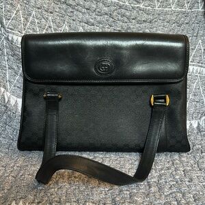 Gucci Vintage micro g leather bag